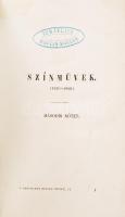 Vörösmarty minden munkái. Kiad. Barja J., Schedel Ferenc. 6. köt. Pest, 1845, Kilián György. Kopott félvászon kötésben, egyébként jó állapotban.