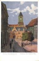 Pozsony, Gróf Batthyány-tér / square, B.K.W.I. 386-6. s: Marx Béla