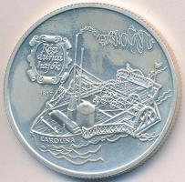 1994. 500Ft Ag "Régi dunai hajók - Carolina" tanúsítvánnyal dísztokban T:BU
Adamo EM134