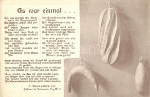 Es war einmal / Military poem by H. Bruckschweiger, infantryman of Landwehr Linz Nr. 2. (EK)