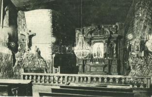 Wieliczka, Great altar in the chapel of St. Cunegond, mine interior (EK)