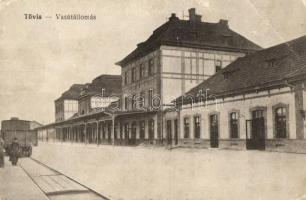 Tövis, vasútállomás / railway station (EB)
