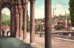 Sarajevo, Ausblick vom Rathaus, A. Thier, No. 1012. (EK)