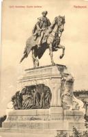 Budapest V. gróf Andrássy Gyula szobor, Divald (EM)