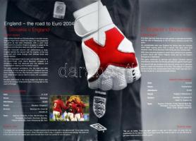 Nagy-Britannia 2004. "Hivatalos angol csapat emlékérem gyűjtemény" 28db fém emlékérem + al...