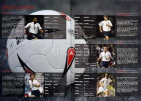 Nagy-Britannia 2004. "Hivatalos angol csapat emlékérem gyűjtemény" 28db fém emlékérem + al...