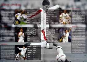 Nagy-Britannia 2004. "Hivatalos angol csapat emlékérem gyűjtemény" 28db fém emlékérem + al...