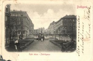 Budapest VI. Gyár utca, szökőkút (EK)