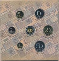 2002. 1Ft-100Ft 8klf db, szettben, benne 100Ft "Kossuth" T:PP