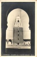 Kairouan, minaret of the great mosque, photo