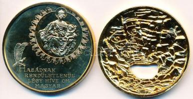 2db klf emlékérem: Bognár György (1944-) 1989. "1956-1989 Magyar Köztársaság" aranyozott e...