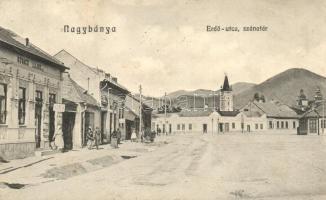 Nagybánya, Erdő utca, szénatér, Kovács Lajosné kereskedése; kiadja Kovács Endre