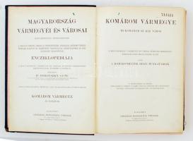 Dr. Borovszky Samu(szerk.): Magyarország vármegyéi és városai, Magyarország monográfiája. Komárom vá...
