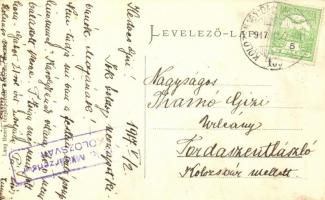 Mezőbánd, Sándor Pál háza és gőzmalma; Lang Henrik fényképészeti műterméből / mansion house and mill