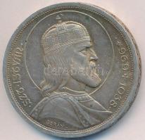 1938. 5P Ag "Szent István" T:2
Adamo P8.1
