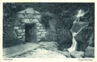 Lillafüred, Anna mésztufa barlang vízmű részének bejárata (fa)