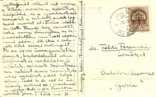 Gyimesközéplok Sötétpatak fürdő, tulajdonos Kalfás József (hátoldali pecsételés) / spa resort, photo