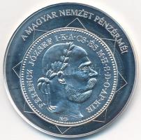 DN "A magyar nemzet pénzérméi -  Az első magyar korona 1892-1925" Ag emlékérem tanúsítvánn...