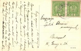 Neunkirchen, Rohrbacher Spinnerei, Steinplatte, Carl Ehrenhöfer's Geschäft / spinning mill, sho...