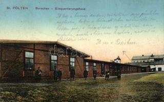 Sankt Pölten, Baracken - Einquartierungshaus; Verlag Karl Sartory / military barracks