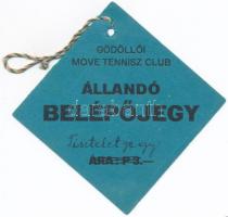 cca 1920-1940 A Gööllői MOVE Tennisz Club állandó belépőjegye