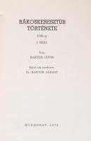Bartók János: Rákoskeresztúr története I-II. kötet. I. rész:1700-ig, II. rész 1700-1760-ig. Budapest...