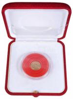 Vatikán DN "II. János Pál pápa" Au emlékérem eredeti dísztokban (2,2g/0.750/16mm) T:PP
Vat...
