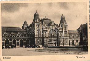 Debrecen, vasútállomás, villamos (EK)