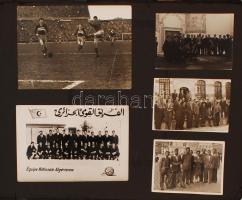 cca 1950-1960 A Ferencvárosi Torna Club, a Fradi és a Kinizsi labdarúgó csapatának fényképes króniká...