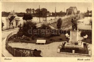 Ráckeve, Hősök szobra, Kenessy György kiadása (EK)