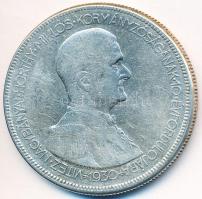 1930. 5P Ag "Horthy jobbra" T:3
Adamo P8