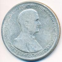 1930. 5P Ag "Horthy jobbra" T:3
Adamo P8
