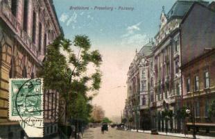 Pozsony, street (fa)