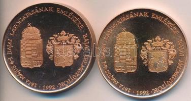 2db MÉE emlékérem: Fűz Veronika (1951-) 1991. "Bajai Éremgyűjtők - I. Ferenc József Magyarorszá...