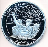 Uganda 2006. 2000Sh Ag "A labdarúgás halhatatlanjainak csarnoka - Brazília 1990-es évek/Aldair&...