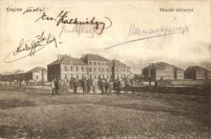 Cegléd, huszár laktanya