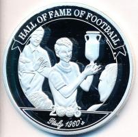 Uganda 2006. 2000Sh Ag "A labdarúgás halhatatlanjainak csarnoka - Olaszország 1960-as évek/Giac...