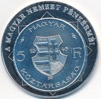 DN "A magyar nemzet pénzérméi - A forint rendszer bevezetése 1946-1948" Ag emlékérem tanúsítvánnyal (10,37g/0,999/35mm) T:PP