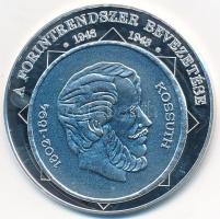 DN "A magyar nemzet pénzérméi - A forint rendszer bevezetése 1946-1948" Ag emlékérem tanús...
