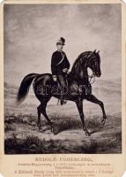 Prinz Rudolph Foto an hart Karton Keine AK