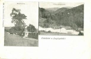Budapest XII. Zugliget, Normafa, Csillagvölgy, Divald (kis szakadás / small tear)