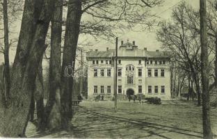 Nyíregyháza, Sóstó-fürdő, szálloda, Borbély Sámuel kiadása (fl)