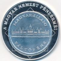 DN "A magyar nemzet pénzérméi - Az utolsó pengő 1944-1946" Ag emlékérem tanúsítvánnyal (10...