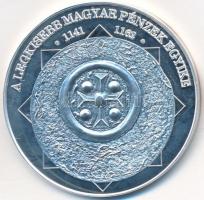 DN "A magyar nemzet pénzérméi - A legkisebb magyar pénzek egyike 1141-1162" Ag emlékérem t...