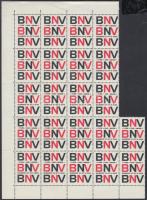 5 klf BNV levélzáró ívekben, ívdarabokban