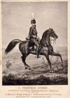 Franz Jozeph Foto an hart Karton Keine AK