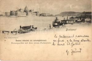 Budapest, Dunai részlet, országház, Ganz Antal 14.