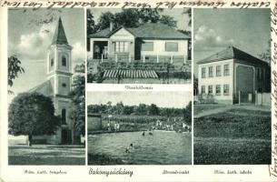 Bakonysárkány, vasútállomás, Római katolikus iskola (EK)