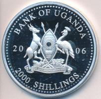 Uganda 2006. 2000Sh Ag "A labdarúgás halhatatlanjainak csarnoka - Bulgária 1990-es évek/Hristo ...