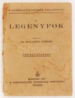 Balassa József dr.: Legényfok. II. A szabadkőművesség kézikönyve. Kézirat gyanánt. Budapest, 1947, A magyarországi Szimbolikus nagypáholy. Kissé viseltes állapotban.